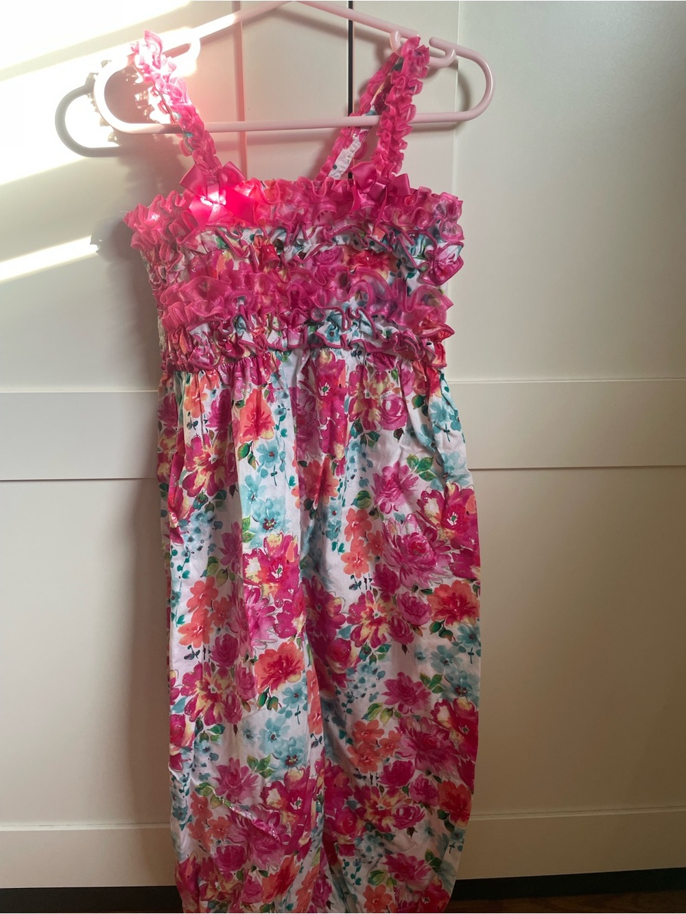 Bonnie Jean 6x girls romper pants